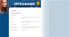 Desktop Screenshot of elixirpress.ro